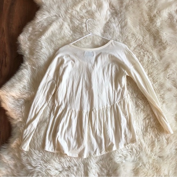 Saturday/Sunday Montana Babydoll Top Long Sleeve S - Picture 8 of 8